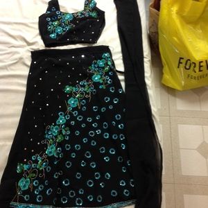 Indian 3 piece set for girls 8-10 year old